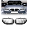 Bmw 5 Serisi E60 2004-2009 Ön Panjur Seti Krom Siyah 51712155446/47