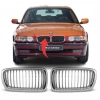 Bmw E38 1999-2001 Ön Panjur Set Krom 51138231595/96