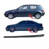 Golf4-Bora Kapı Çıtası Arka Sol Saten Siyah 1998-2004 1J4853753D