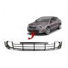 Skoda Superb 2013-2015 Ön Tampon Orta ızgara Siyah 3T0853677A