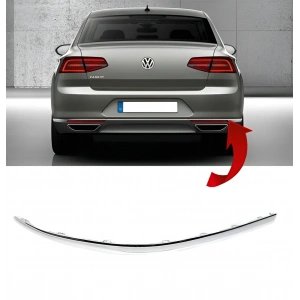 Vw Passat B8 2015-2019 Sağ Arka Tampon Köşe Krom Çıta 3G0853842