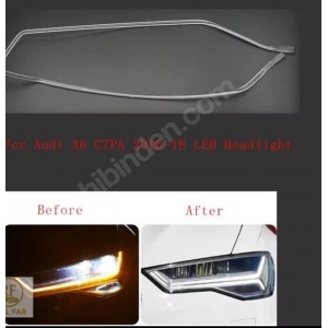 AUDİ A6 2018 MODEL MATRİX 1 FARLIK  LED CUBUGU