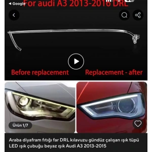 AUDİ A3 2013 MODEL 1 FARLIK  LED CUBUGU