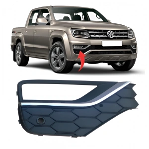 Vw Amarok 2018>> Sağ Sis Kapağı Sisli Kromlu  2H6807490A-RYP