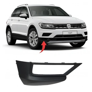 Vw Tiguan 2017-2020 Sağ Sis Kapagı Sisli Kavisli 5Na853212B