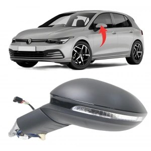 Vw Golf 8 2020-2024 Sol Ayna Katlanır+Aydınlatma+Adaptif 15 Pin 5H1857507AG