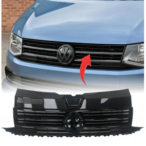 Vw T7 2015-2019 Ön Panjur Parlak Siyah 7E5853651E
