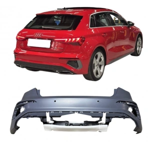 Audi A3 2021-2025 HB S-Line Arka Tampon 6 Sensörlü 8Y4807067B