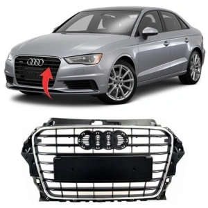 Audi A3 Sedan Ön Panjur Kromlu 2013-2016 8V5853651