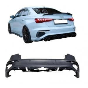 Audi A3 Sedan S-Line 2021-2025 Arka Tampon 4 Sensörlü 8Y5807067E
