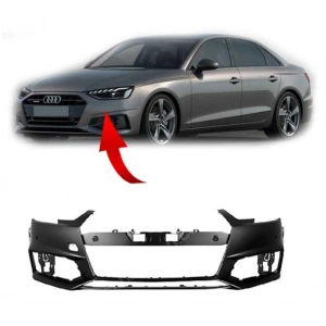Audi A4 2020-2024 Ön Tampon Far Yıkamasız Sensörlü 8W0807065M