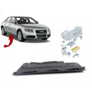 Audi A4 Sağ Alt Taban Kaplaması Kumaş 2008-2012 8K0825208C