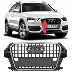 Audi Q3 2012-2015 Ön Panjur Kromlu 8U0853651H