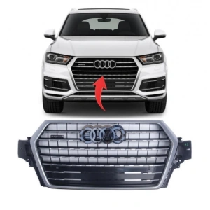 Audi Q7 2016-2020 Ön Panjur Parlak Siyah 4M0853651J