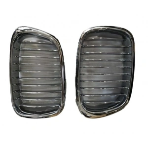 Bmw 5 Seri E39 2001-2003 Ön Panjur Krom Set 51132497261/62