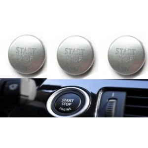 Bmw E60 E90 E84 E70 E71 E72 Start Stop Düğme Kapağı (GÜMÜŞ) 61319154945/61316966714/61316960743