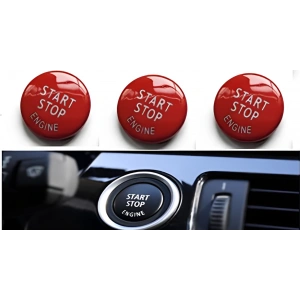 Bmw E60 E90 E84 E70 E71 E72 Start Stop Düğme Kapağı (Kırmızı) 61319154945/61316966714/61316960743 1