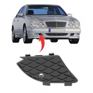 E Class W210 2000-2002 Ön Tampon Izgarası Sağ Kapalı