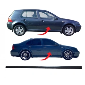Golf4-Bora Kapı Çıtası Ön Sağ Saten Siyah 1998-2004 1J4853516J