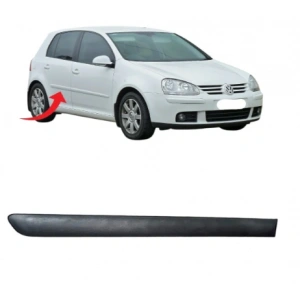 Golf5 Kapı Çıtası Arka Sağ Saten Siyah 2005-2009 1K4853754B