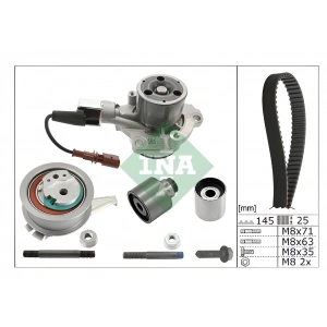 INA 530065030 TRİGER SETİ+DEVİRDAİM VW 1.6-2.0 TDİ GOLF PASSAT A3 LEON CADDY CLH DCXA CAXA 04L198119