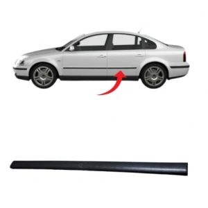 Passat B5 Kapı Çıtası Arka Sol Saten Siyah 1997-2000 3B0853753 GRU