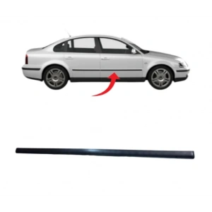Passat B5 Kapı Çıtası Ön Sağ Saten Siyah 1997-2000 3B0853516 B41