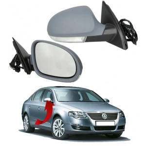 Passat Sağ Ayna Komple Çevre Aydınlatmalı 2005-2011 3C1857508Dp