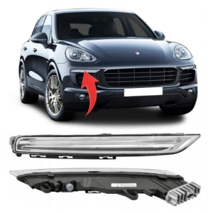 Porsche Cayenne 2015-2017 Sağ Gündüz Farı Led 95863118230