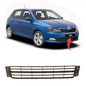Skoda Fabia 2015-2019 Ön Tampon Alt Orta Izgara 6V0853677