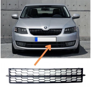 Skoda Octavia 2013-2017 Ön Tampon Alt Orta Izgara 5E0853677L