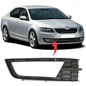 Skoda Octavia 2013-2017 Sağ Sis Kapagı Sisli 5E0807682