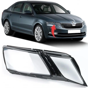 Skoda Octavia 2017-2020 Sağ Far Camı 5E1941018CX