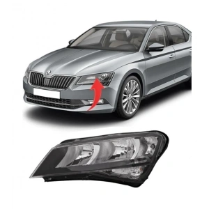 Skoda Superb 2015-2019 Sol Far Halojen 3V1941015