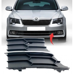 Skoda Superb Tampon Kapağı Sol Nikelajlı 2013-2015 3T0853665B