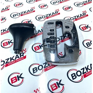Vw Golf 4 Bora 1997-2005 Vites Topuzu Ve Krom Çerçeve 1J0713597