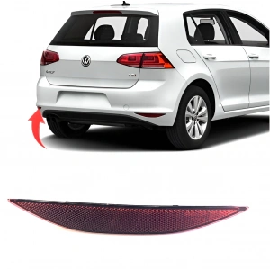 Vw Golf 7 2013-2017  Sol Reflektör Arka Tampon Karartılmış 5G0945105A