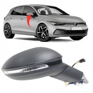 Vw Golf 8 2020-2024 Sağ Ayna Katlanır+Aydınl.+Adaptif 15Pin 5H1857508AG