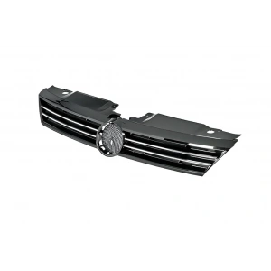 VW Jetta 2011-2014 Ön Panjur Kromlu Parlak Siyah 5C6853651A