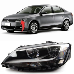 Vw Jetta Sol Far Siyah 2011-2017 5C7941005A