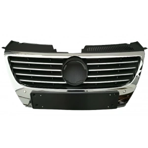 Vw Passat 2006-2011 Ön Panjur Krom Sensörsüz Komple 3C0853651AK