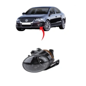 Vw Passat B6 Sol Sis Farı 2005-2010 3C0941699A