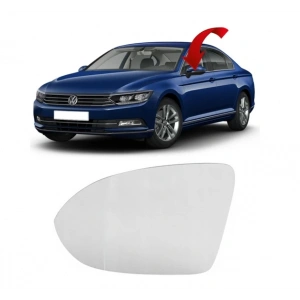 Vw Passat B8 Sol Ayna Camı 2015-2020 3G0857521