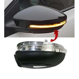 Vw Passat CC 2010-2017 Sol Ayna Sinyali Ampullü Çevre Aydınlatmalı 3C8949101E