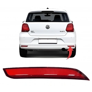 Vw Polo 2014>> Reflektör Arka Tampon Sol  6R0945105C