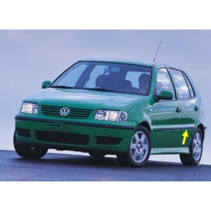 VW Polo HB 2000-2002 Ara Kasa Sol Arka Kapı Çıtası 6N4853073