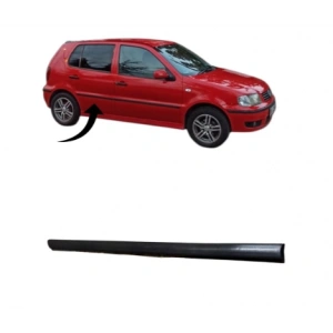 Vw Polo Kapı Çıtası Arka Sağ Saten Siyah 1999-2002 6N4853074 B41