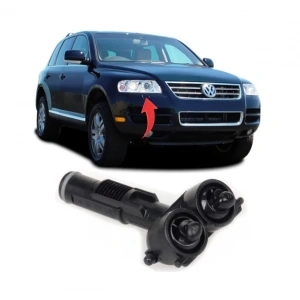 Vw Touareg 2003-2007 Far Yıkama Memesi Sağ 7L6955104