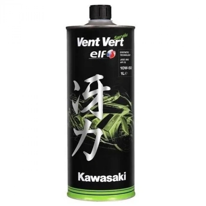 ELF VENT VERT 10W50 Tam sentetik Kawasaki Özel