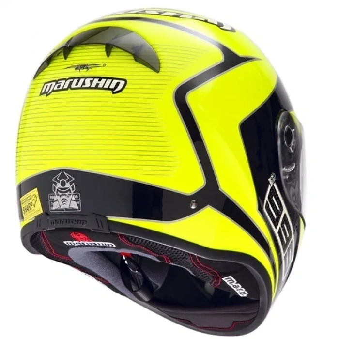 Marushin 999RS FUNDO Neon Sarı / Siyah